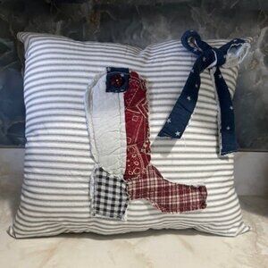 Upcycled Quilt Pillow